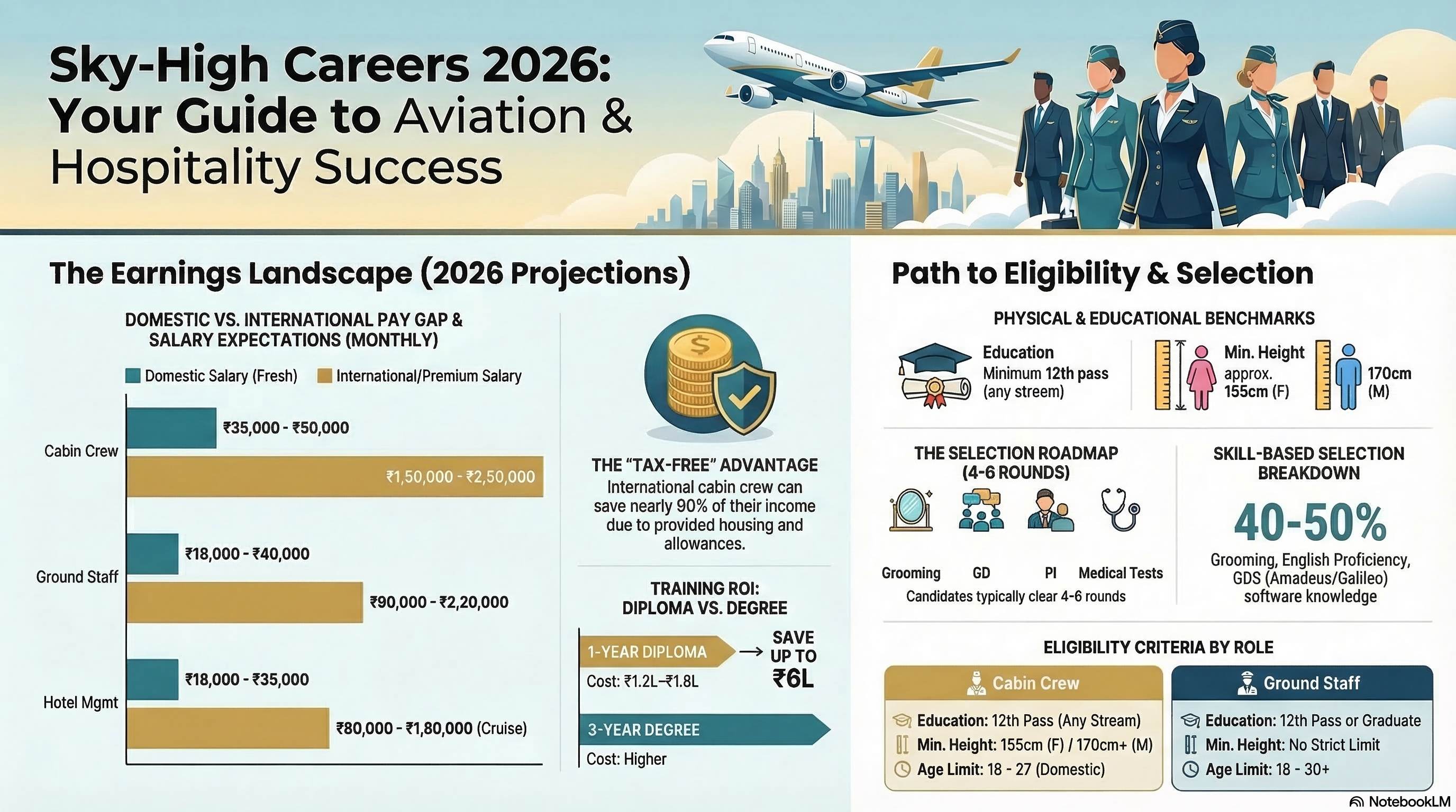 Travel and Tourism Course with Placement 2026: Training + Job Guarantee Guide - Travel & Tourism career guide from Wings Institute Vadodara Gujarat